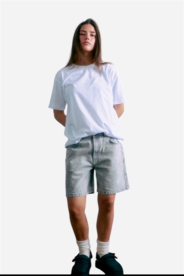 Grunt Glori Mid-rise Cement Shorts - Grå